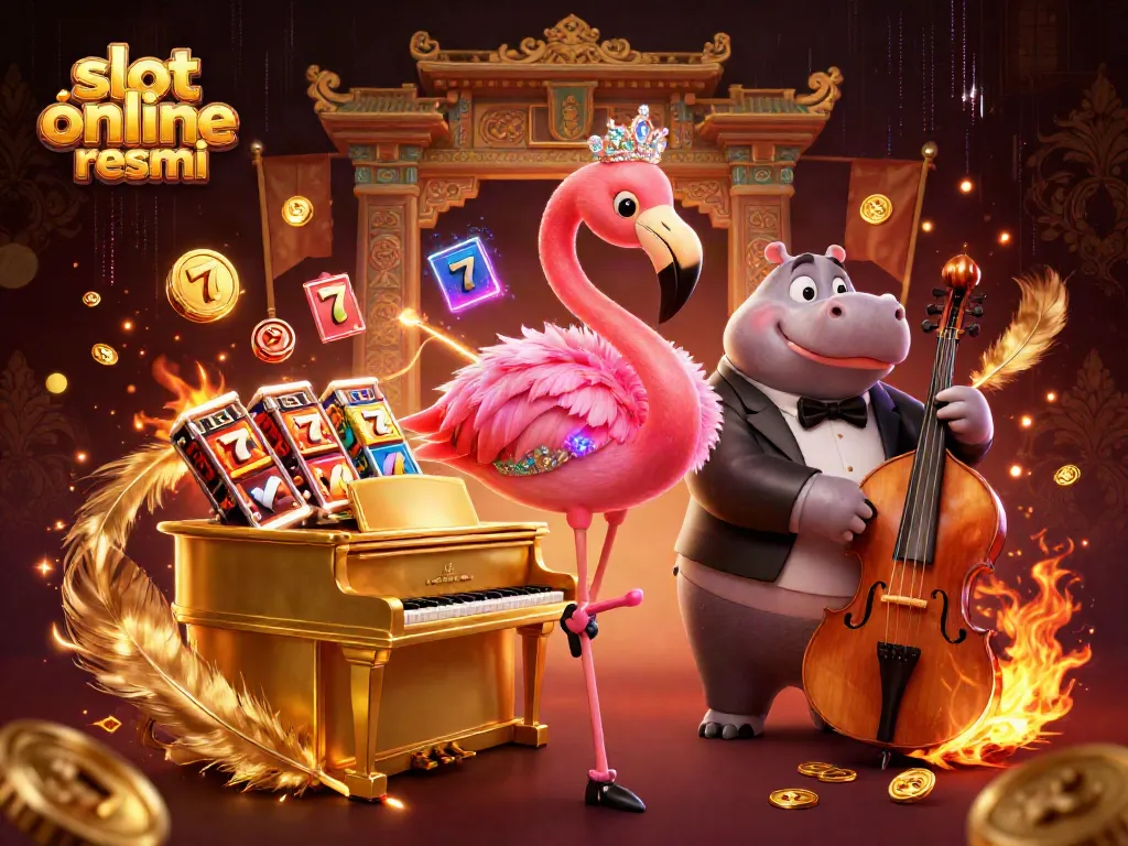 Spin the reels in style with slot online resmi featuring vibrant casino characters.